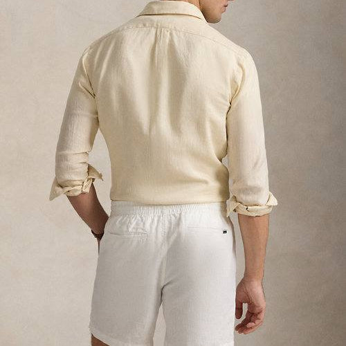 Linen Shirt Beige - Ralph Lauren