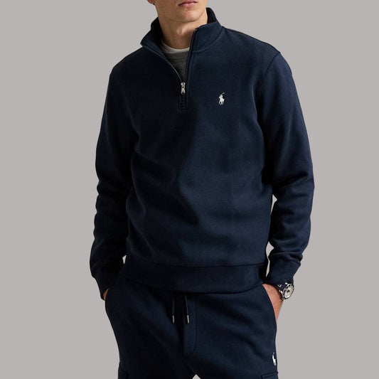 Quarter-Zip Pullover Navy
