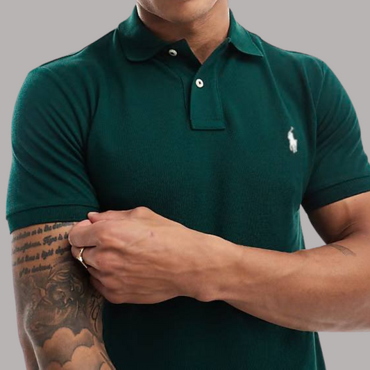 Polo Shirt Dark Green - RL