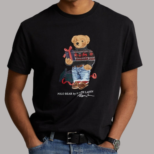 Polo Bear Classic T-shirt Black - Ralph Lauren