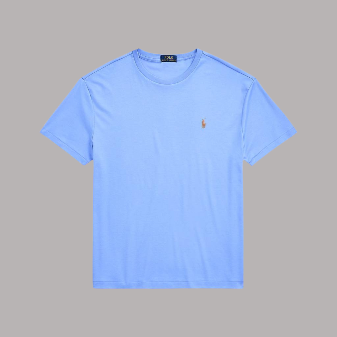 T-shirt BabyBlue Oxford logo - RL