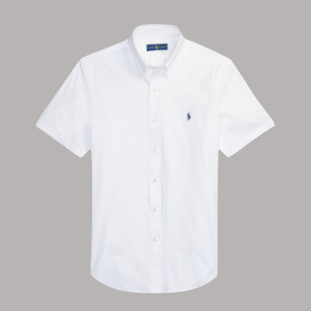 Classic short sleeve shirt white - Ralph Lauren