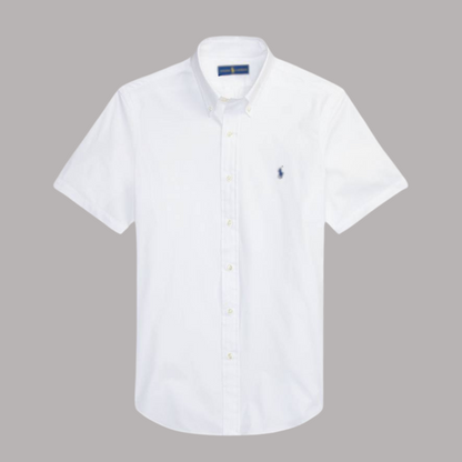 Classic short sleeve shirt white - Ralph Lauren