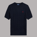 Knit T-Shirt Navy RL - BIG SIZE