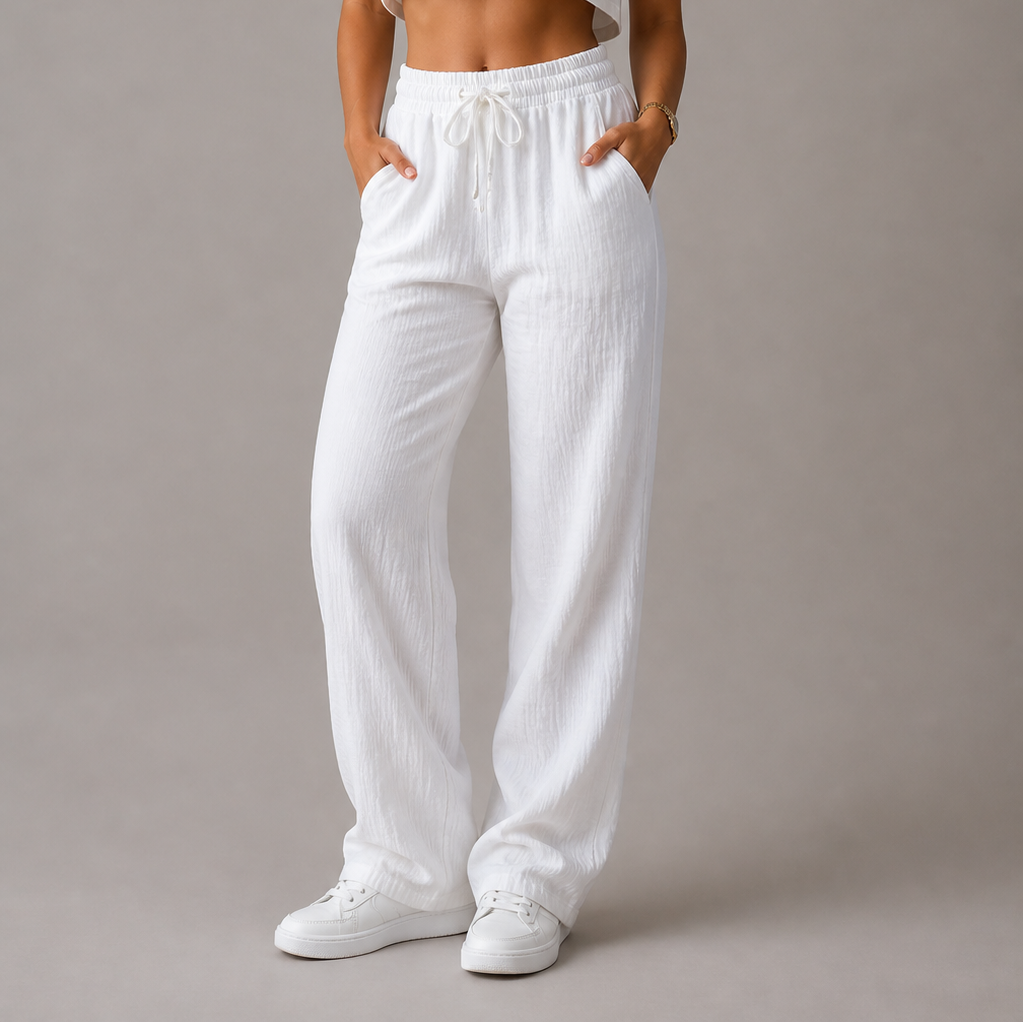Organic Linen Pants Women - RŁ