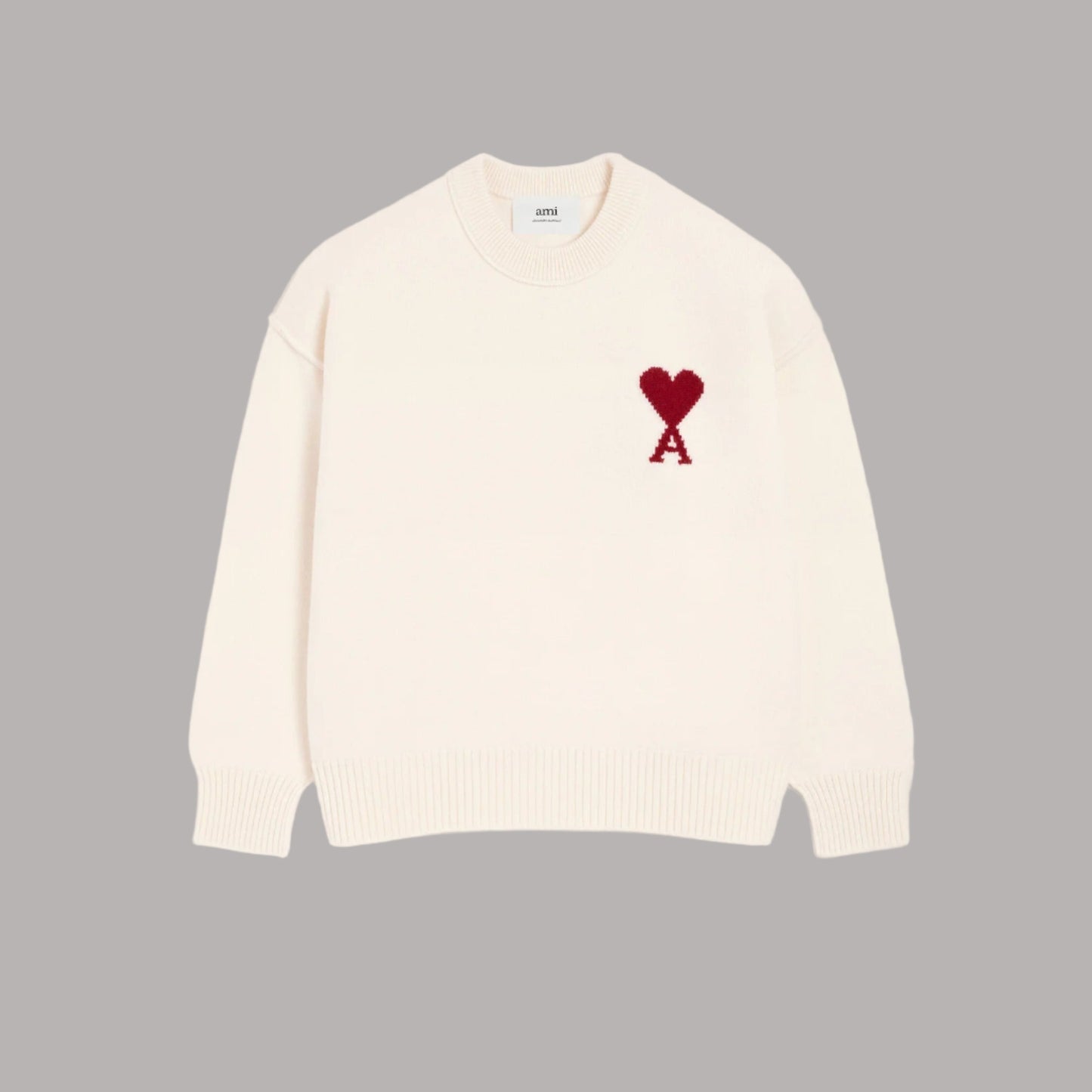 Intarsia KnitWool Sweater - AMI