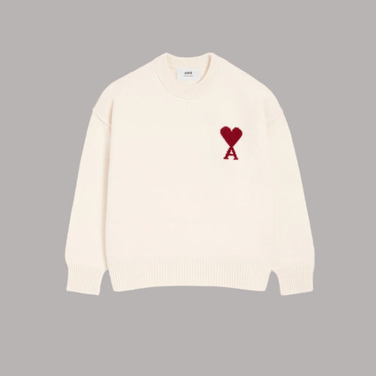 Intarsia KnitWool Sweater - AMI