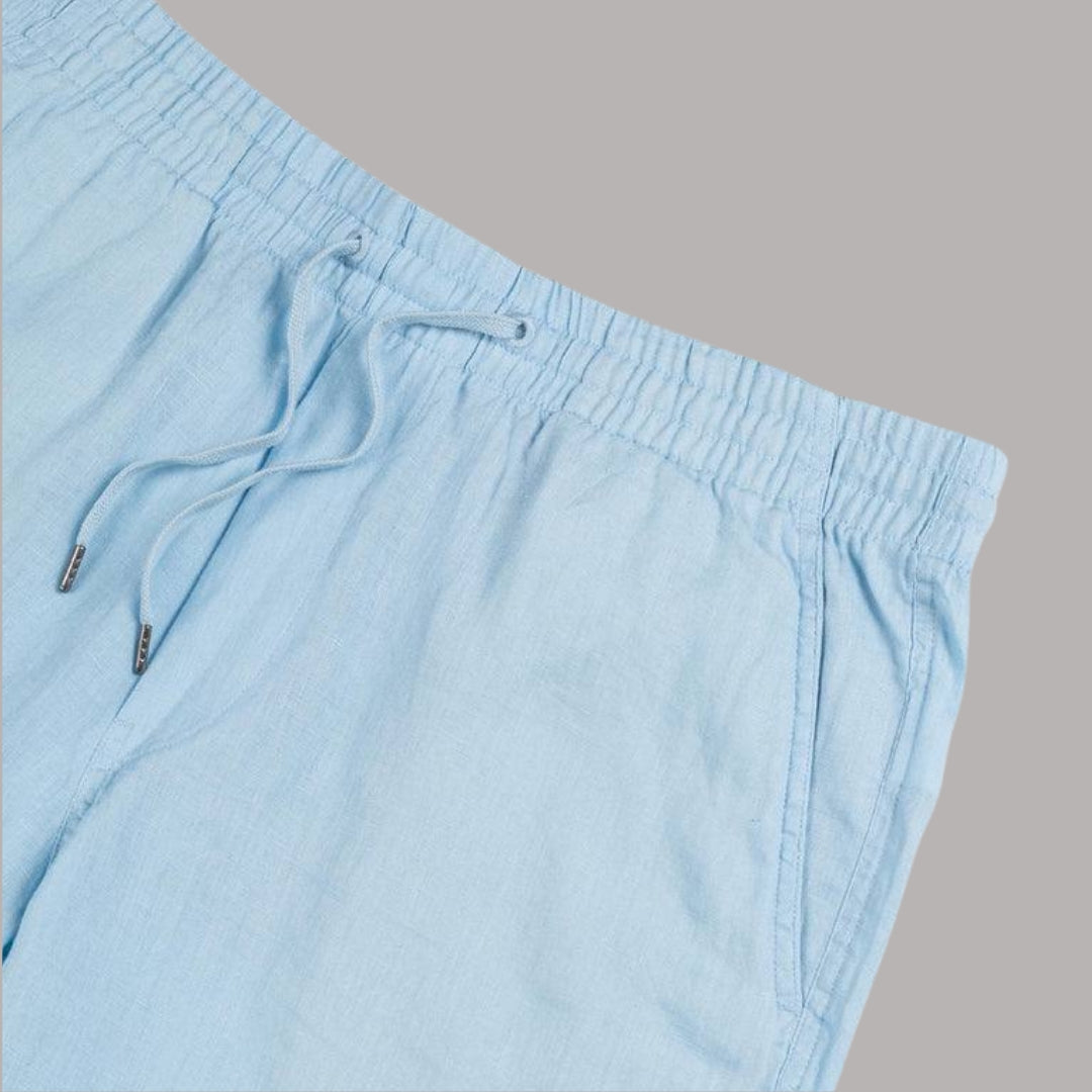 Linen Short  Blue - Ralph Lauren