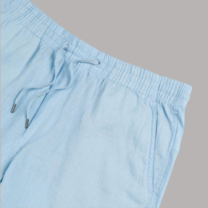 Linen Short  Blue - Ralph Lauren