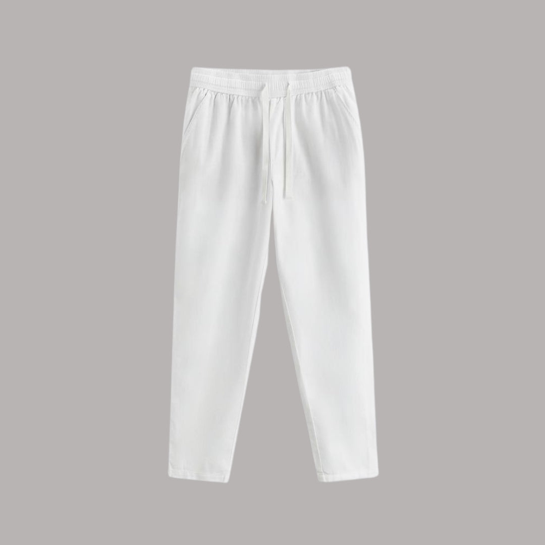 Linen Pant White