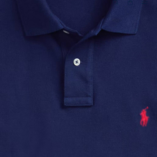 Polo Shirt Navy (Red Logo) - Ralph Lauren