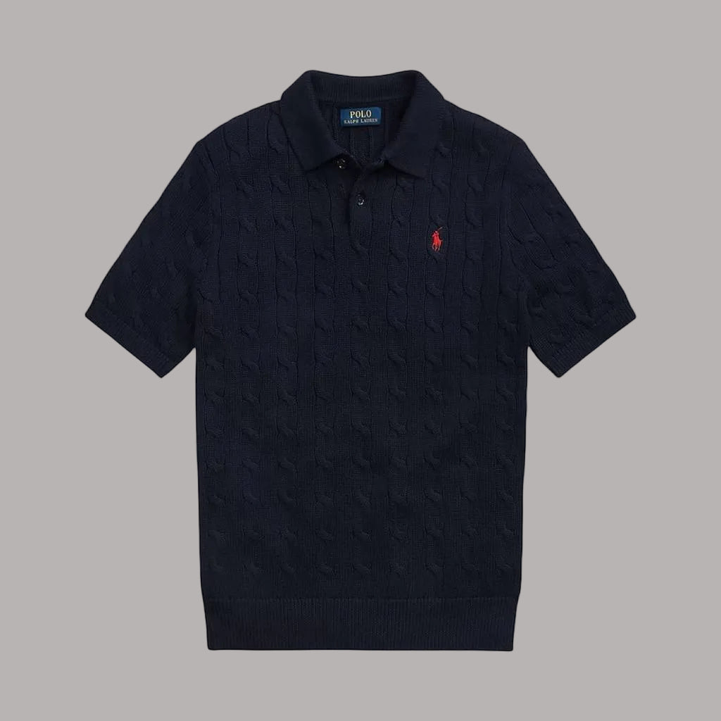 Knitted Polo shirt - RŁ