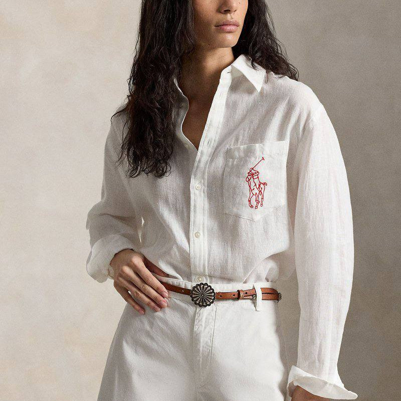 Big Pony Linen Shirt - RŁ