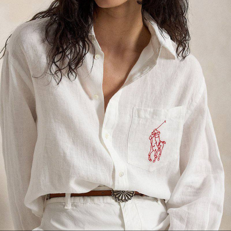 Big Pony Linen Shirt - RŁ