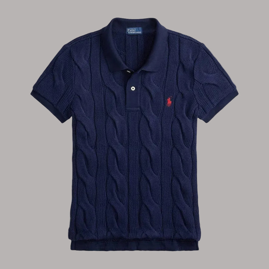 Cardigan Button Poloshirt Women - RL