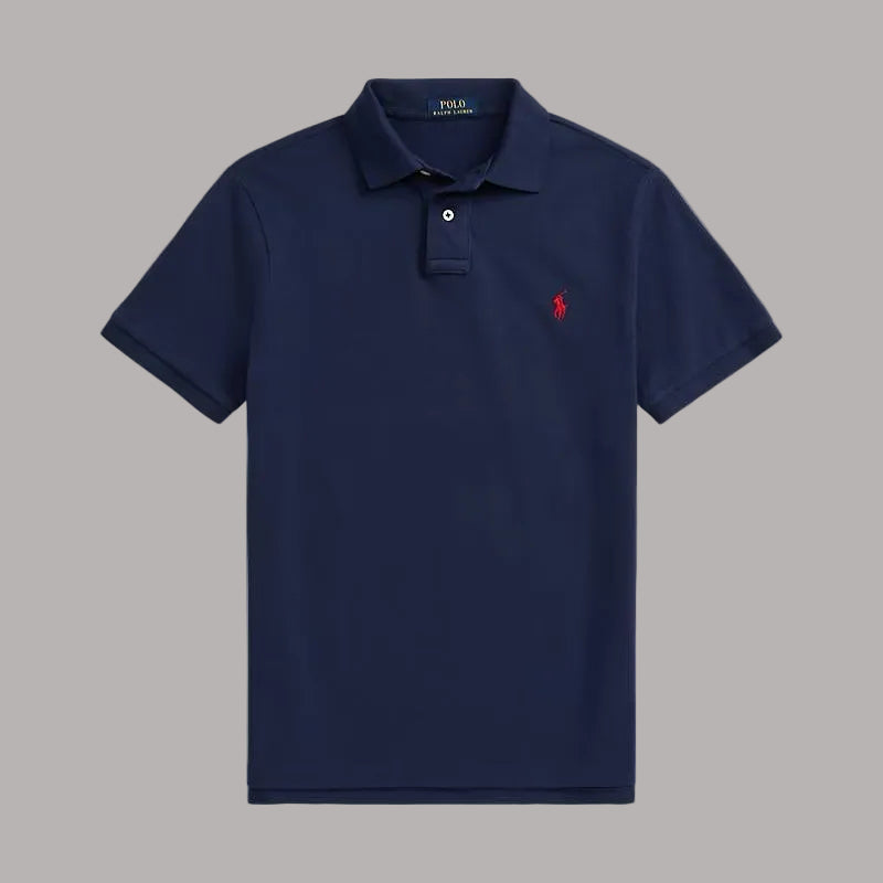 Basic Cotton Polo Shirts - RŁ