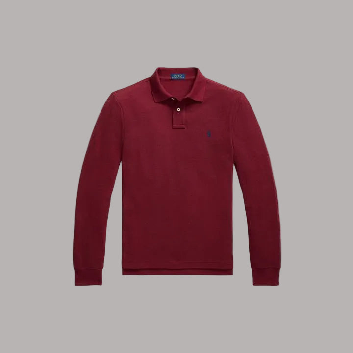 Cotton Polo long sleeve - RŁ