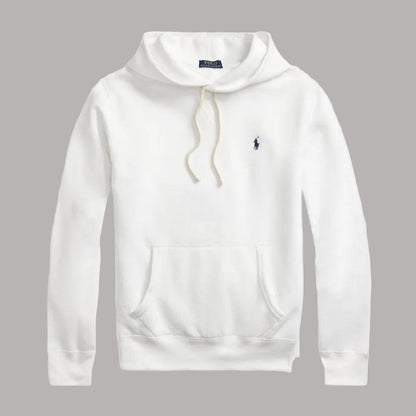 White Cotton Hoodie