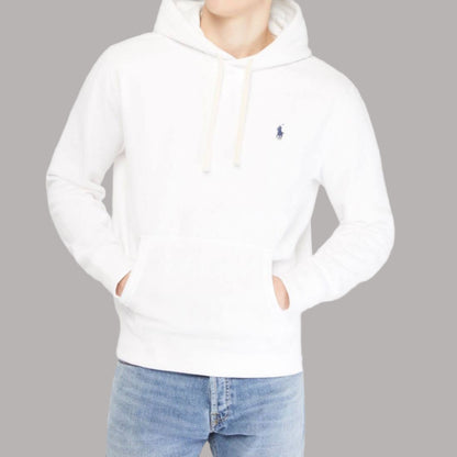 White Cotton Hoodie