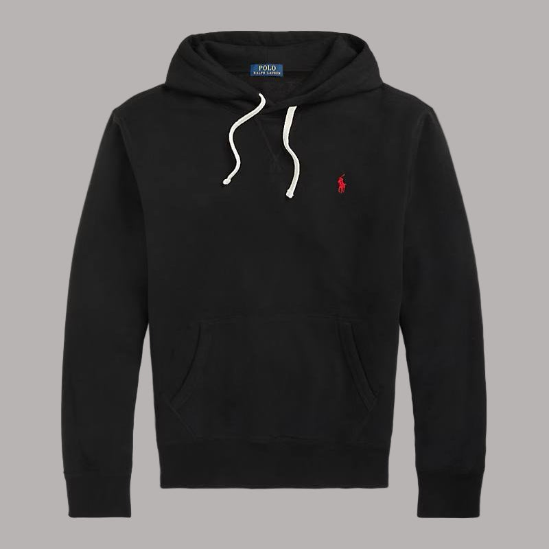 Cotton Hoodie Black