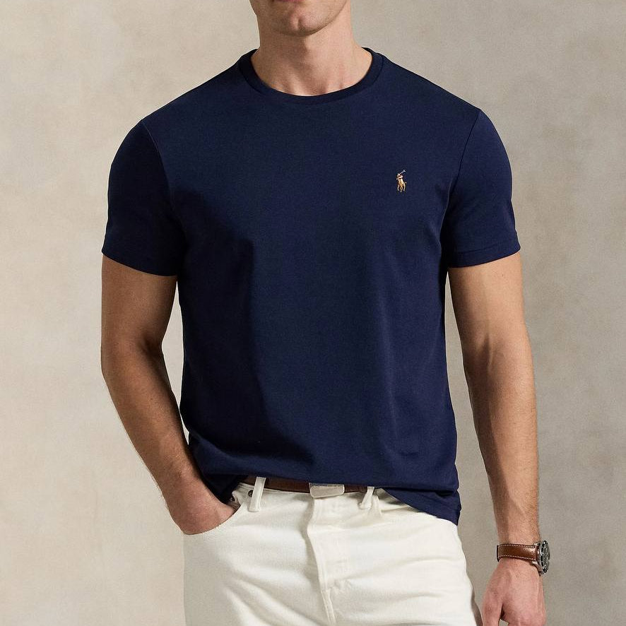 Classic Fit Soft Cotton T-shirt - RŁ
