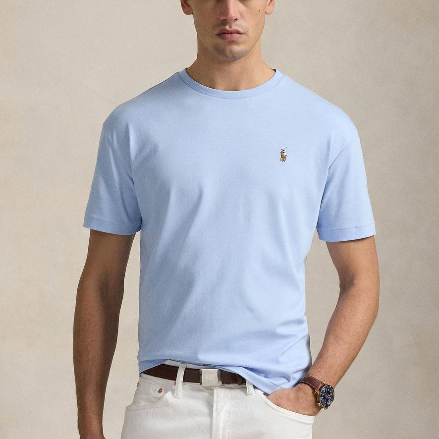 Classic Fit Soft Cotton T-shirt - RŁ