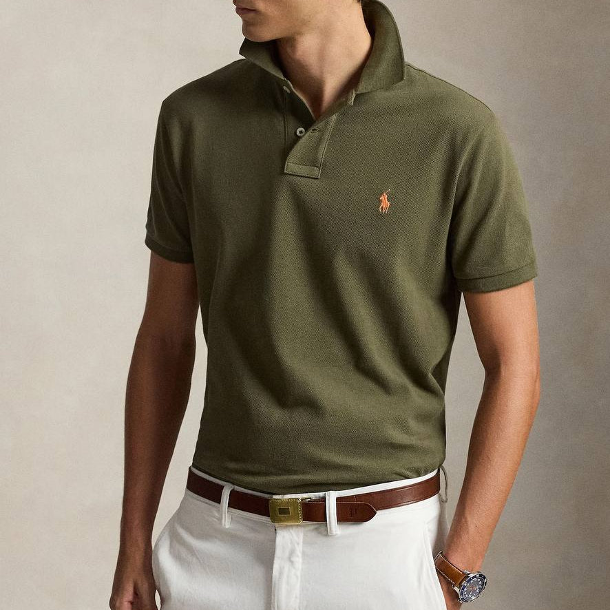 Fresh Summer Polo Shirts Cotton - RŁ