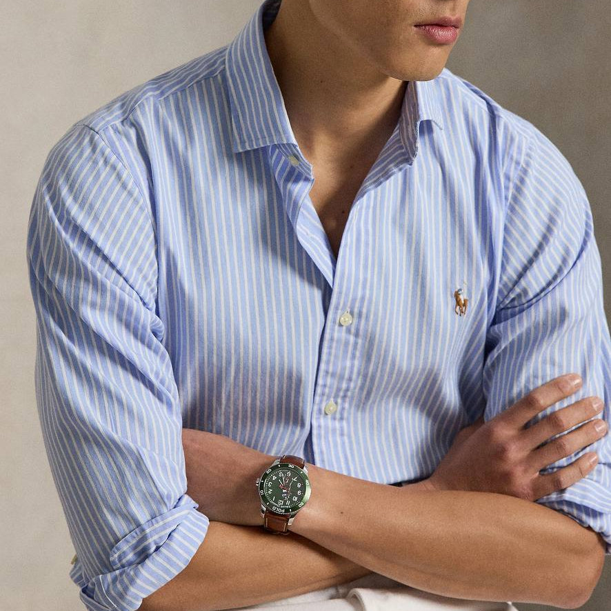 Striped Cotton Shirt - RŁ