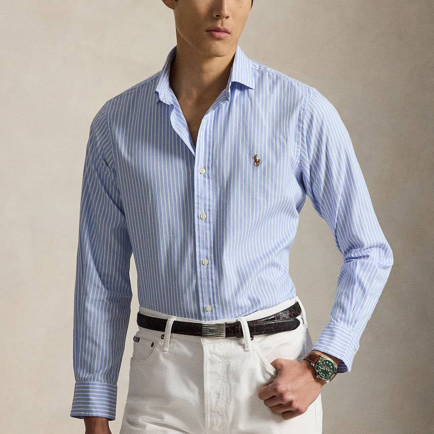 Striped Cotton Shirt - RŁ
