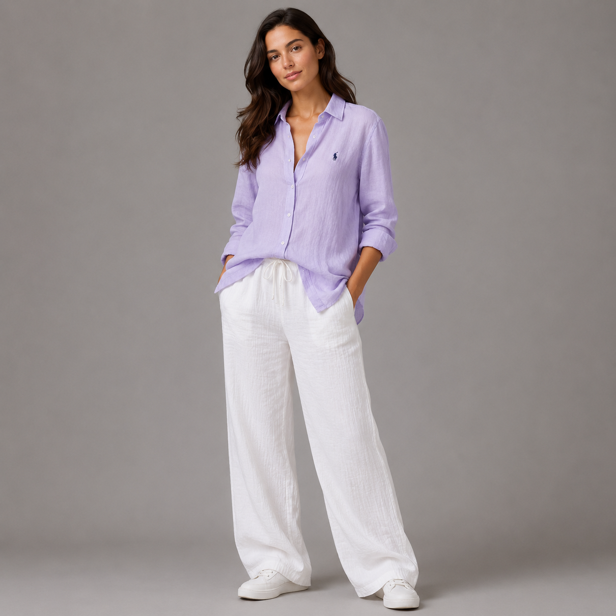Breezy Linen Set For her  - RŁ