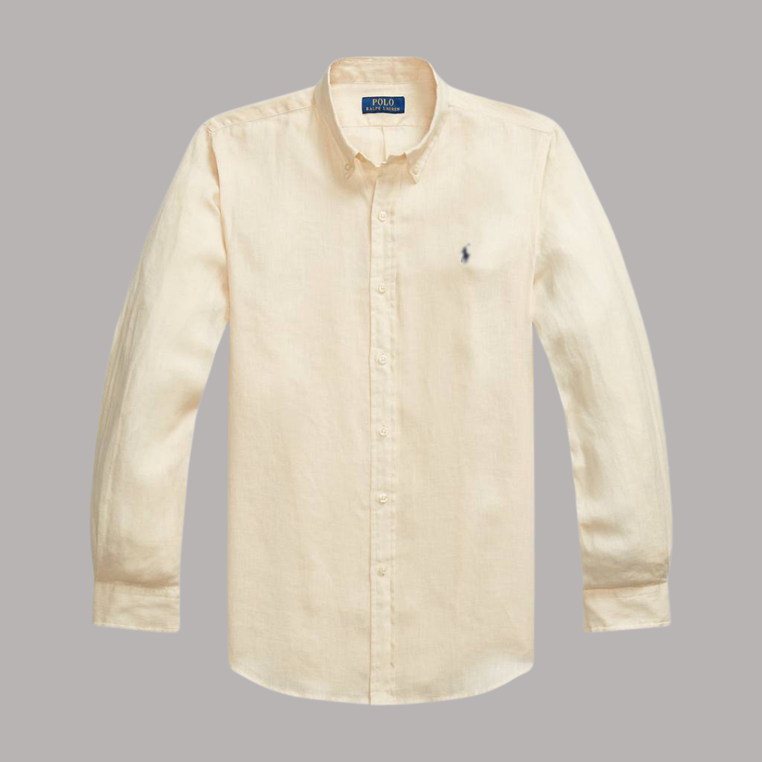 Linen Shirt Beige - Ralph Lauren