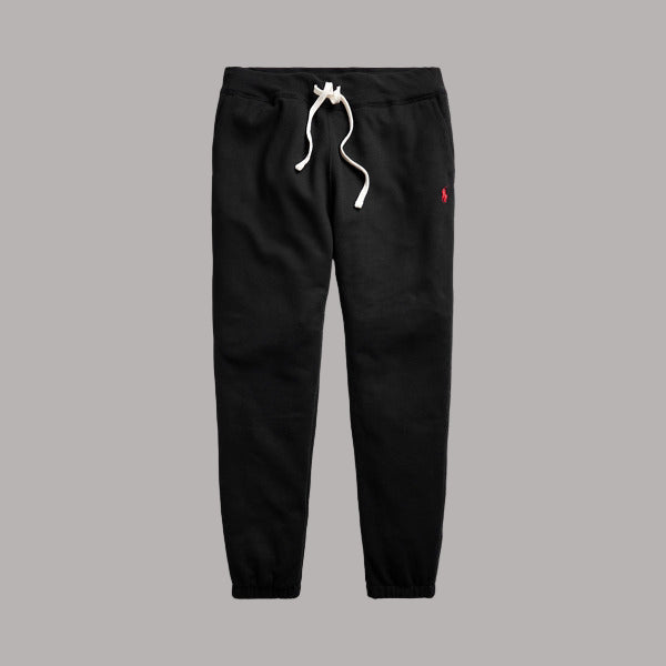 Cotton RŁ Joggers — Black